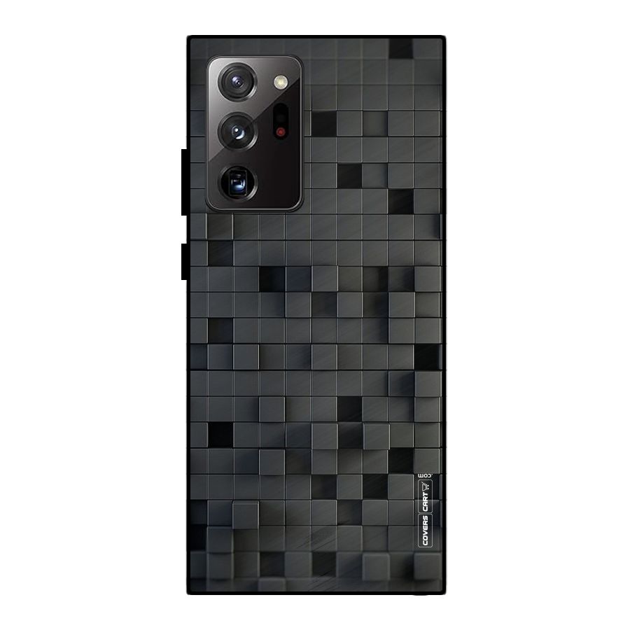 Black Bricks Metal Back Case for Galaxy Note 20 Ultra
