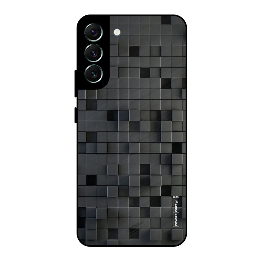 Black Bricks Metal Back Case for Galaxy S22 Plus 5G