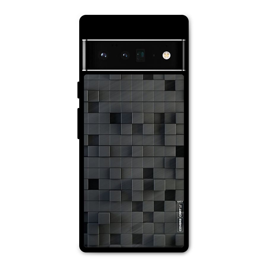 Black Bricks Metal Back Case for Google Pixel 6 Pro