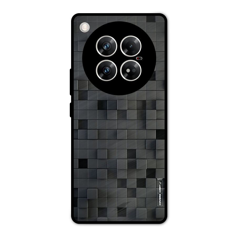Black Bricks Metal Back Case for Infinix Zero 40 5G