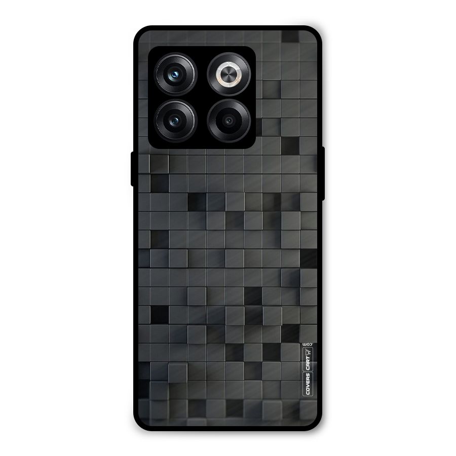 Black Bricks Metal Back Case for OnePlus 10T