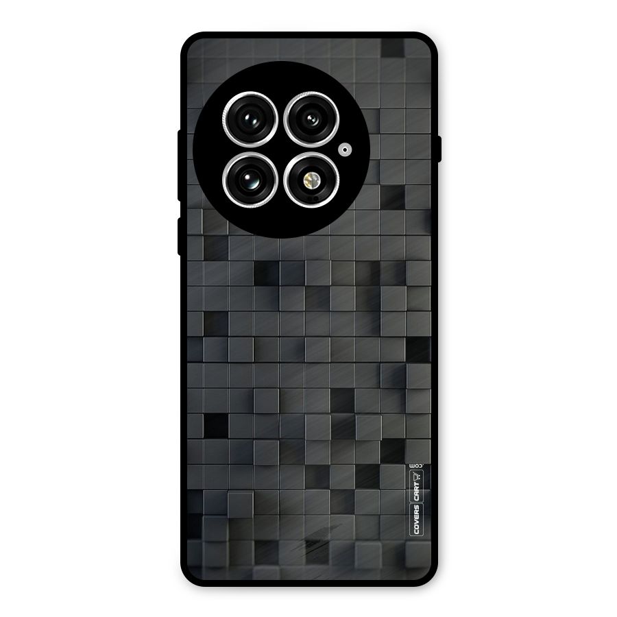 Black Bricks Metal Back Case for OnePlus 13