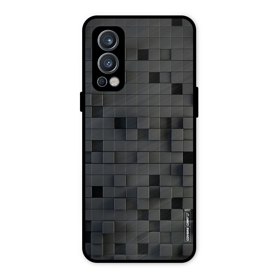 Black Bricks Metal Back Case for OnePlus Nord 2 5G