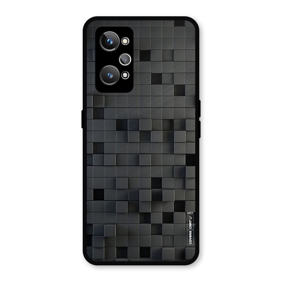 Black Bricks Metal Back Case for Realme GT Neo2