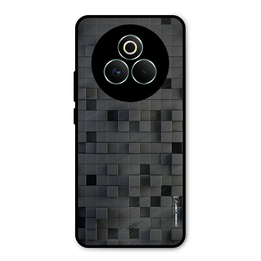 Black Bricks Metal Back Case for Realme P3 Pro