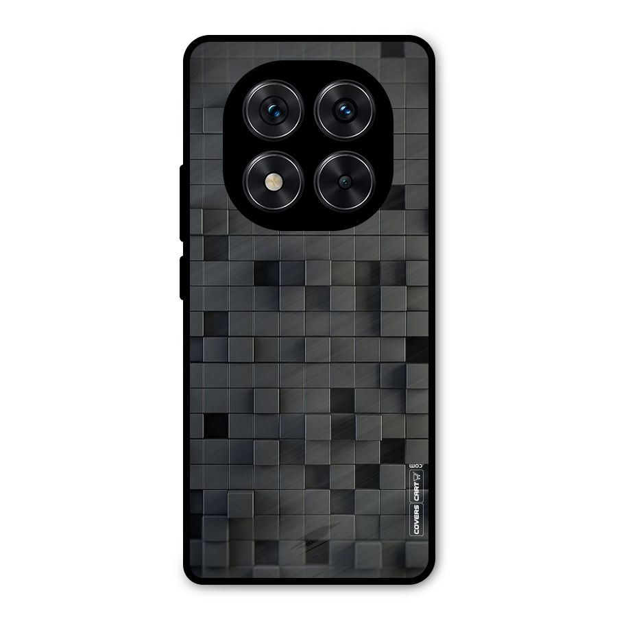 Black Bricks Metal Back Case for Redmi Note 14 Pro 5G