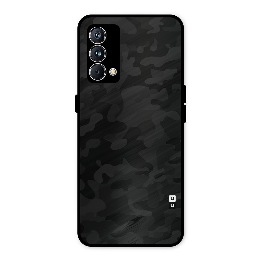 Black Camouflage Metal Back Case for Realme GT Master Edition