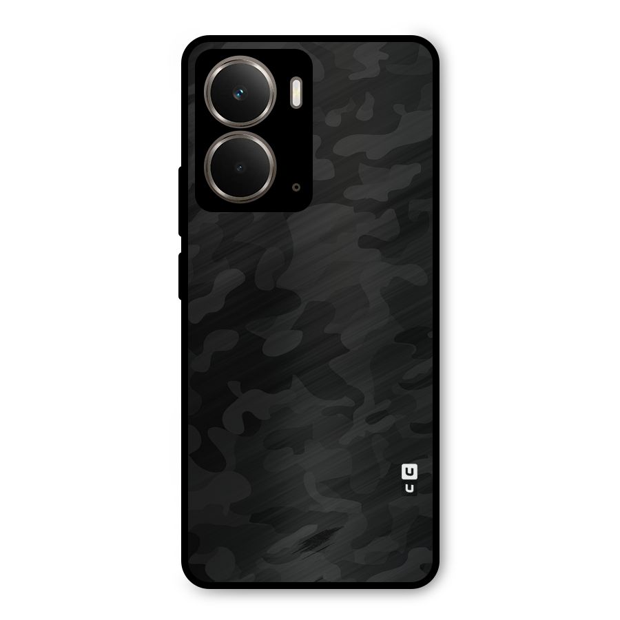 Black Camouflage Metal Back Case for Realme P3
