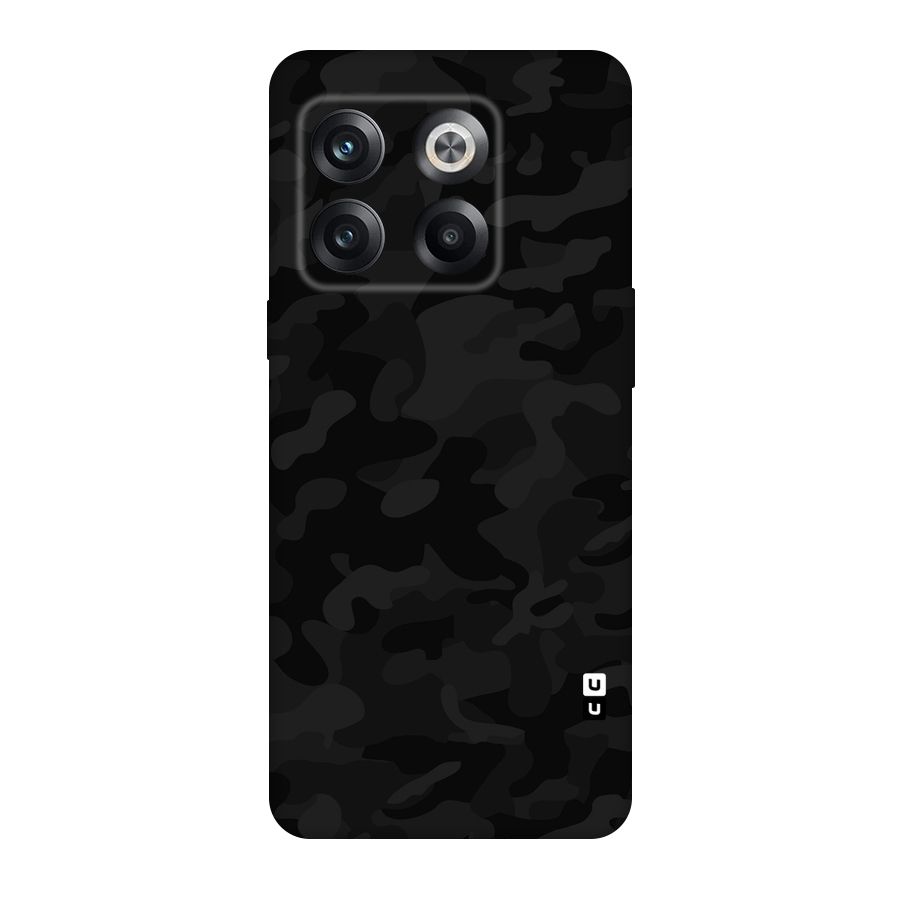 Black Camouflage Original Polycarbonate Back Case for OnePlus 10T
