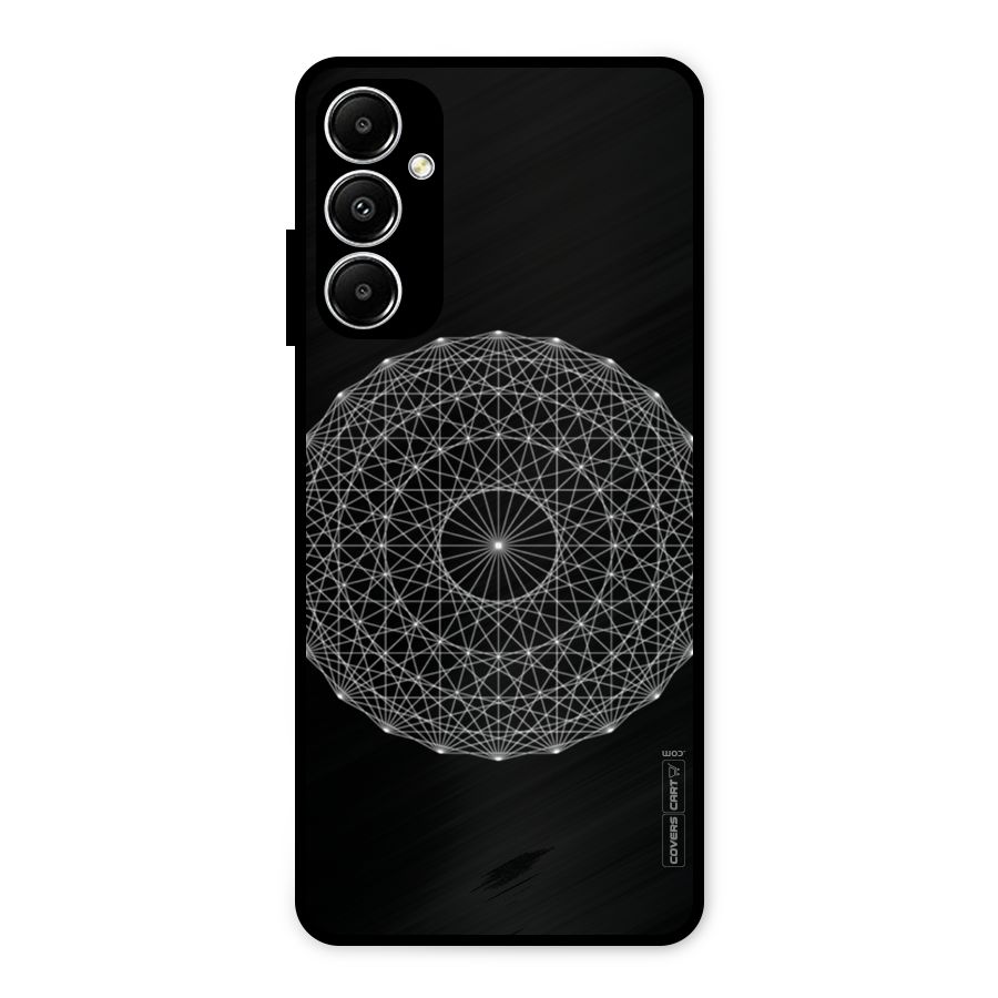Black Clipart Metal Back Case for Galaxy A05s