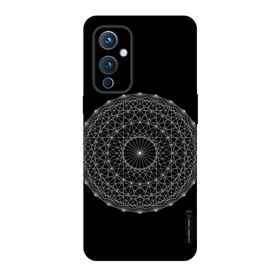 Black Clipart Original Polycarbonate Back Case for OnePlus 9