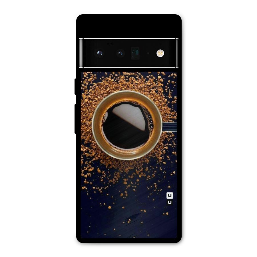 Black Coffee Metal Back Case for Google Pixel 6 Pro