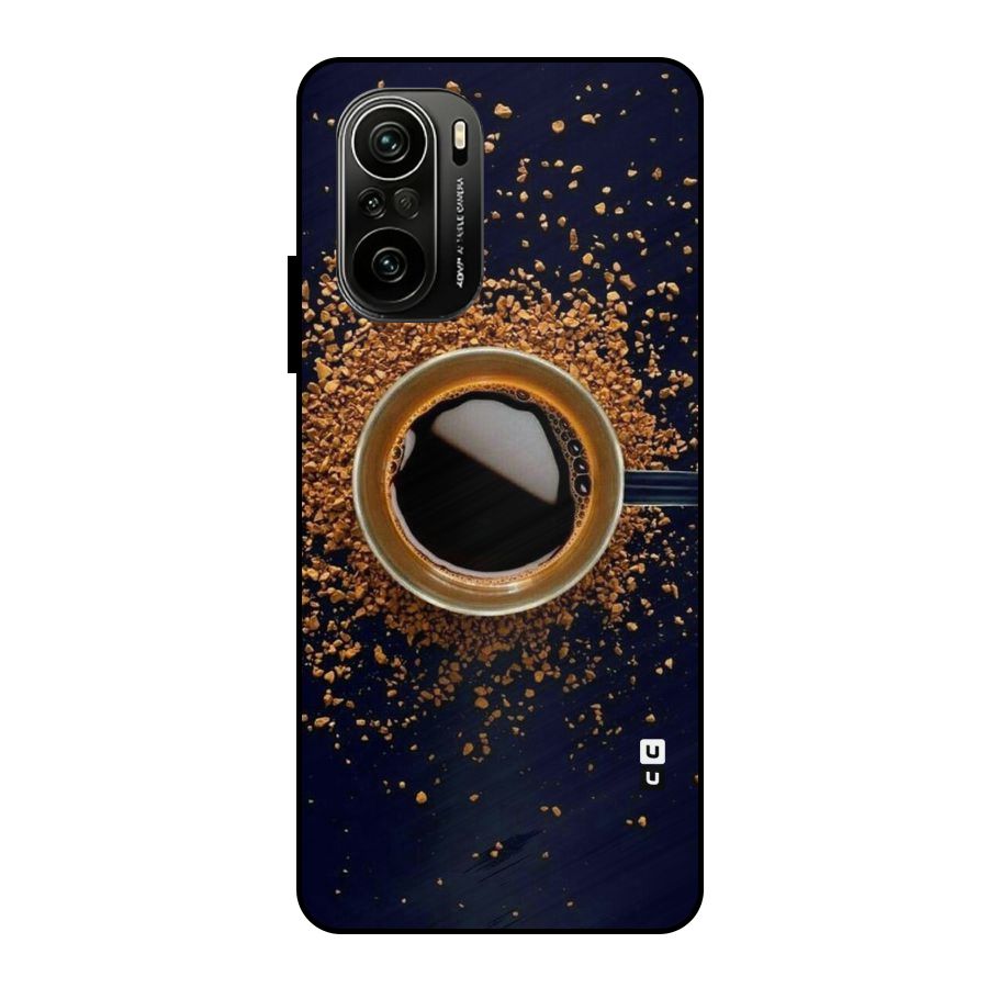 Black Coffee Metal Back Case for Mi 11x