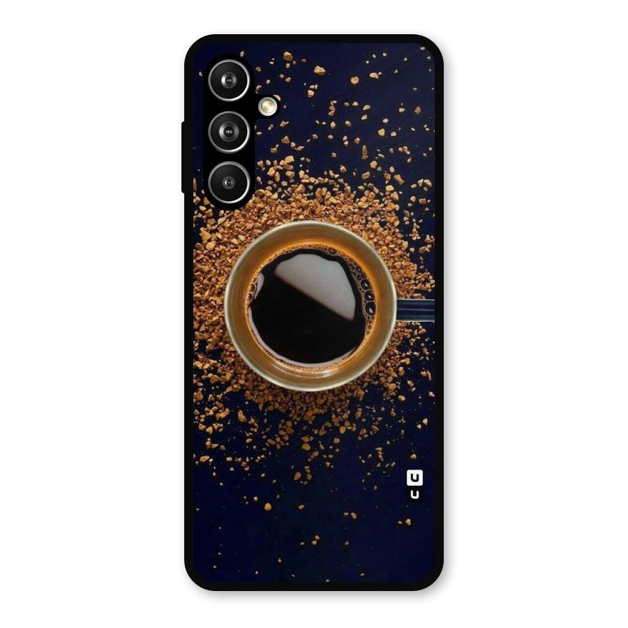 Black Coffee Metal Back Case for Samsung Galaxy M54