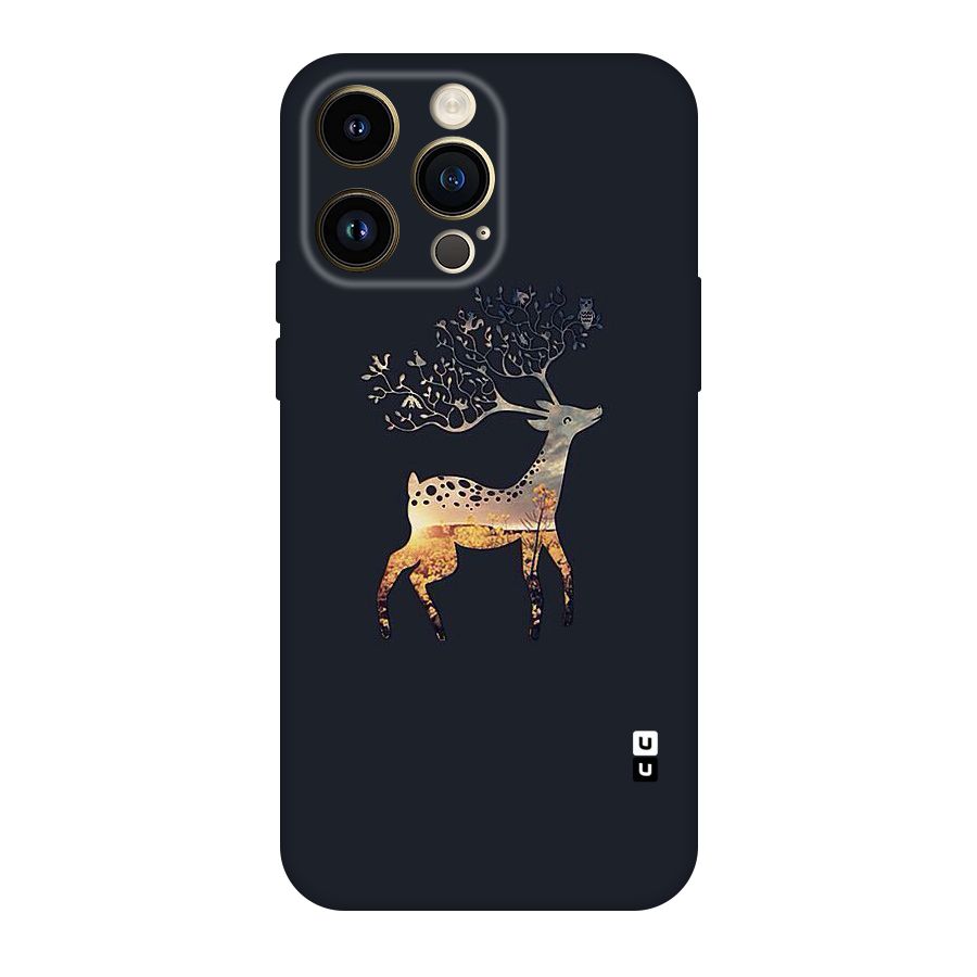 Black Deer Original Polycarbonate Back Case for iPhone 14 Pro Max