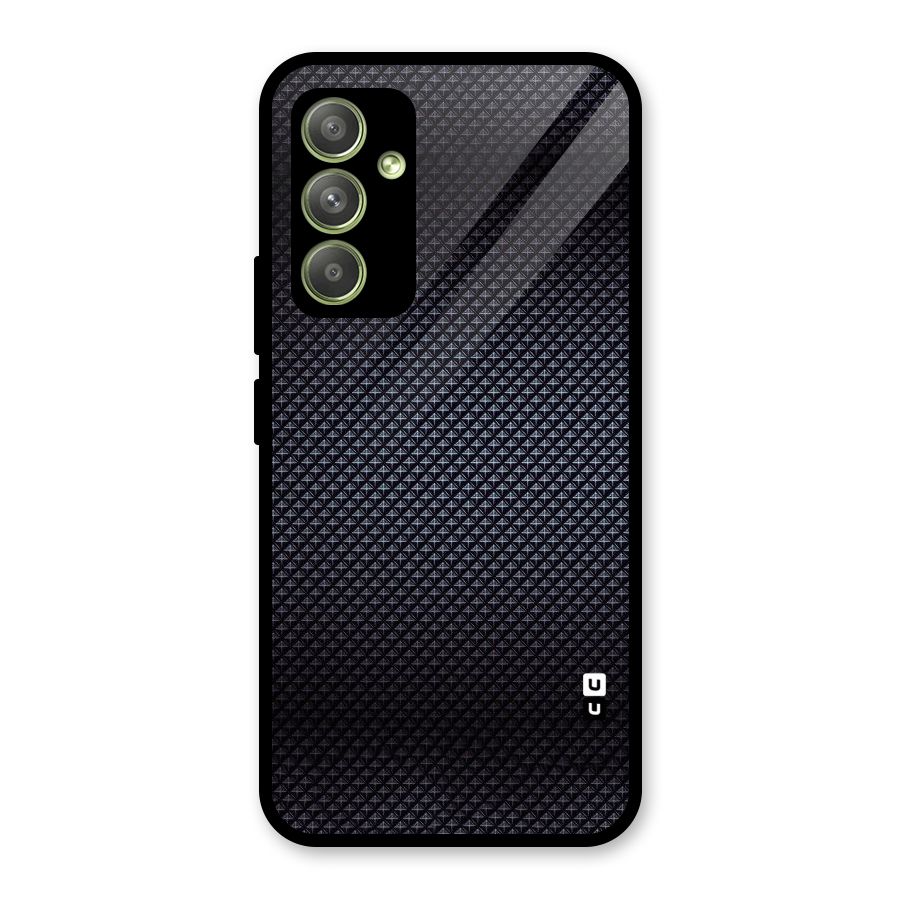 Black Diamond Glass Back Case for Galaxy A54