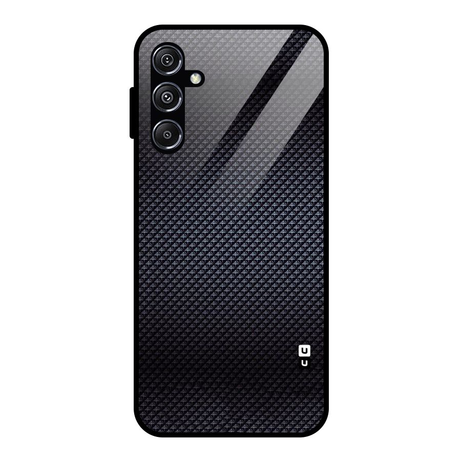 Black Diamond Glass Back Case for Galaxy M34 5G