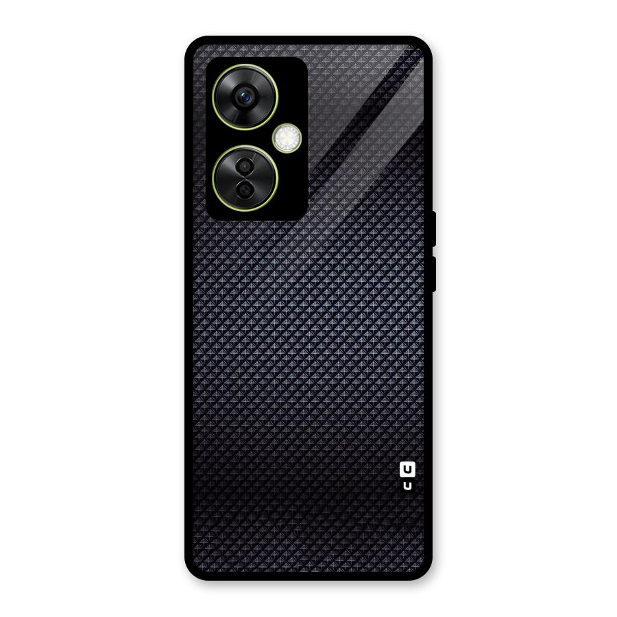 Black Diamond Glass Back Case for OnePlus Nord CE 3 Lite