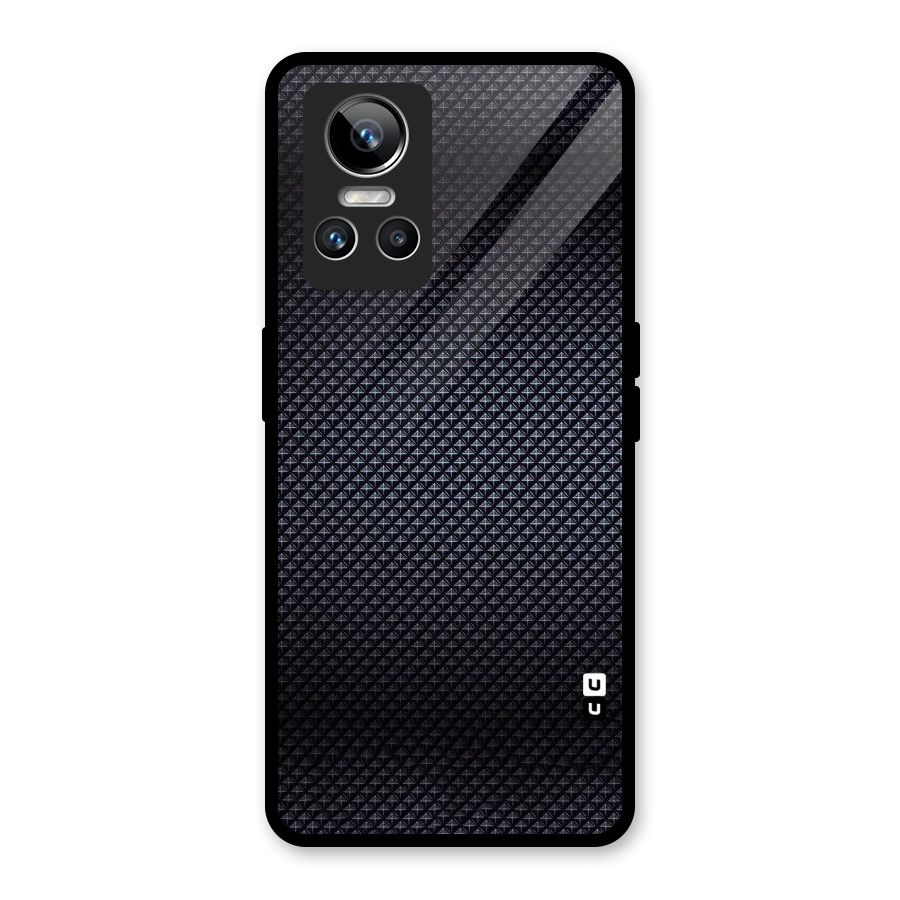 Black Diamond Glass Back Case for Realme GT Neo 3