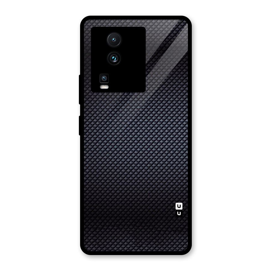 Black Diamond Glass Back Case for Vivo iQOO Neo 7 Pro