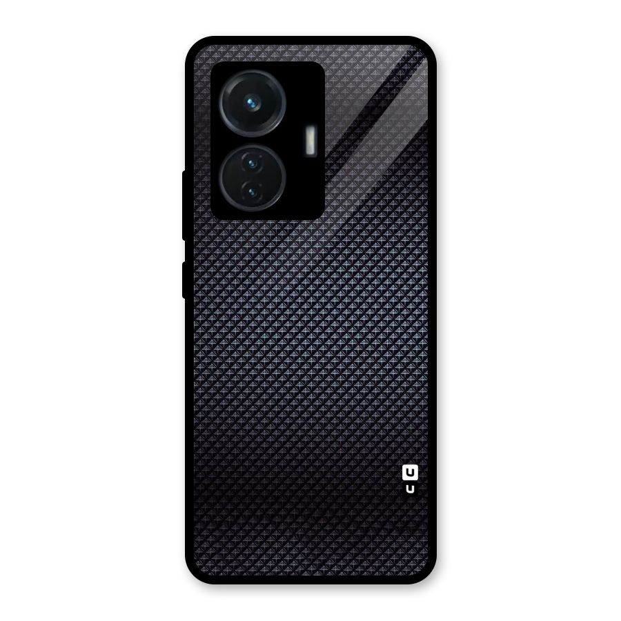 Black Diamond Glass Back Case for iQOO Z6 44W
