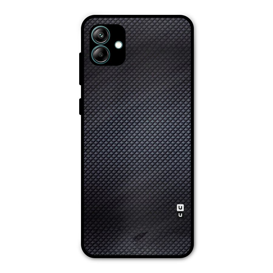 Black Diamond Metal Back Case for Galaxy A04
