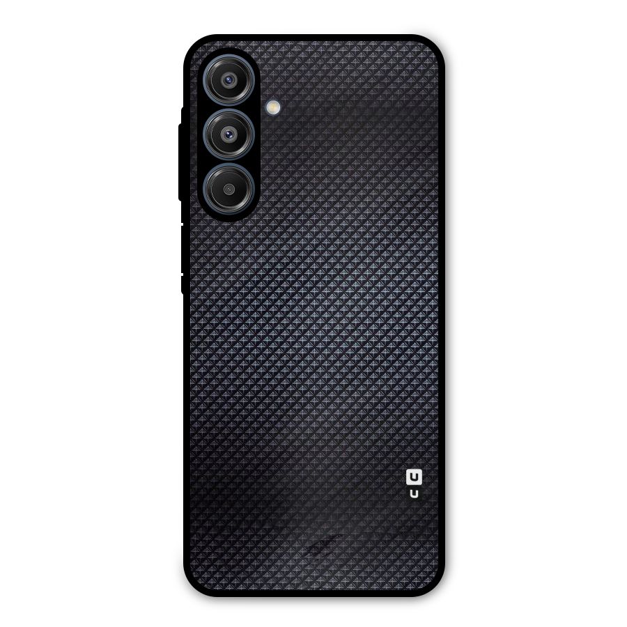 Black Diamond Metal Back Case for Galaxy A16 5G
