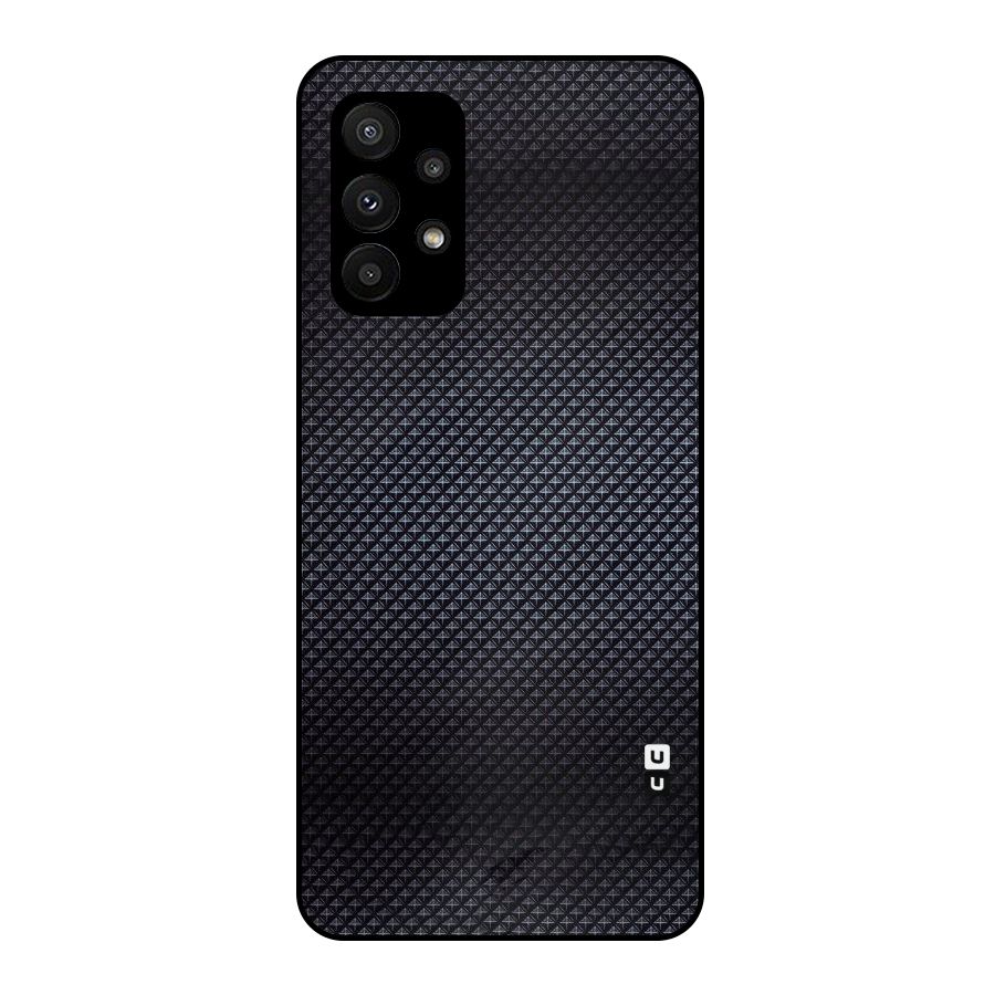 Black Diamond Metal Back Case for Galaxy A23