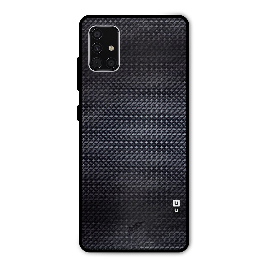 Black Diamond Metal Back Case for Galaxy A51