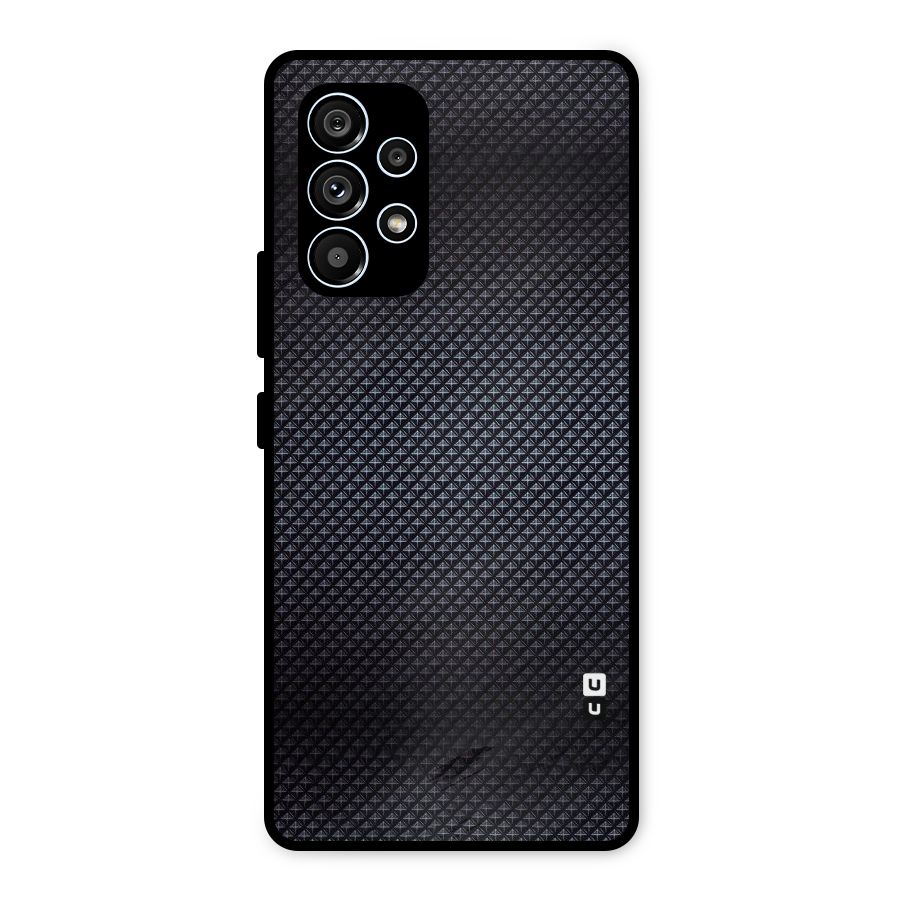 Black Diamond Metal Back Case for Galaxy A53 5G