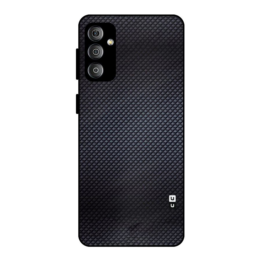 Black Diamond Metal Back Case for Galaxy F23