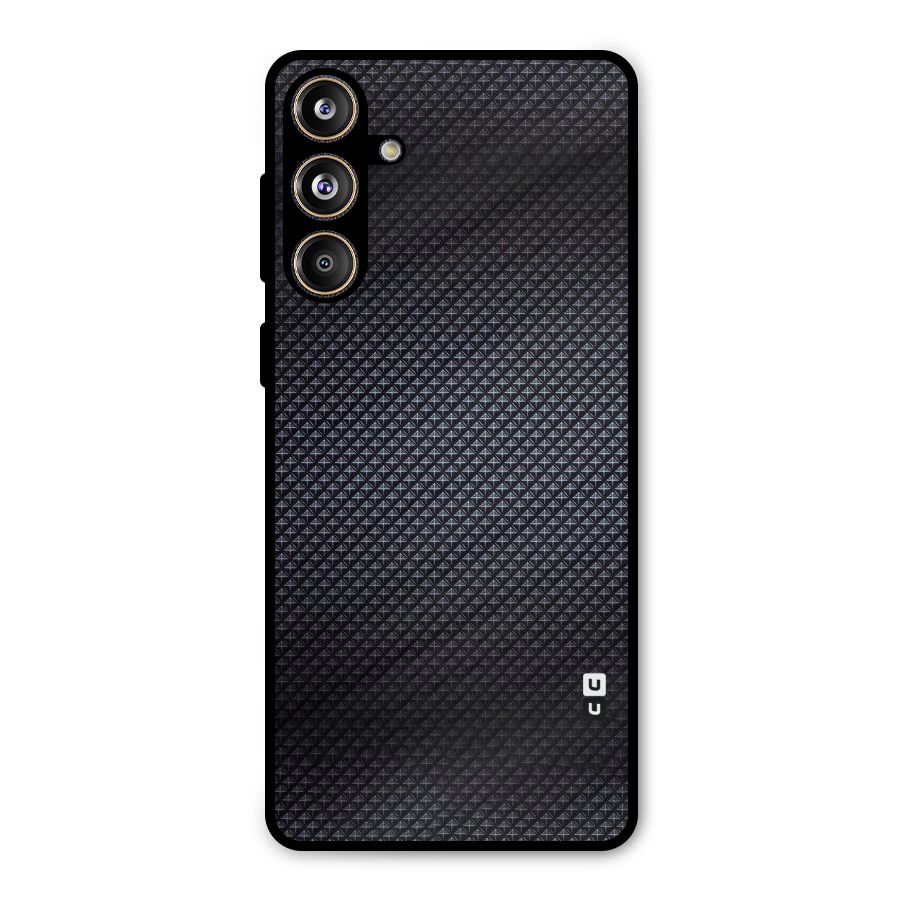 Black Diamond Metal Back Case for Galaxy F55