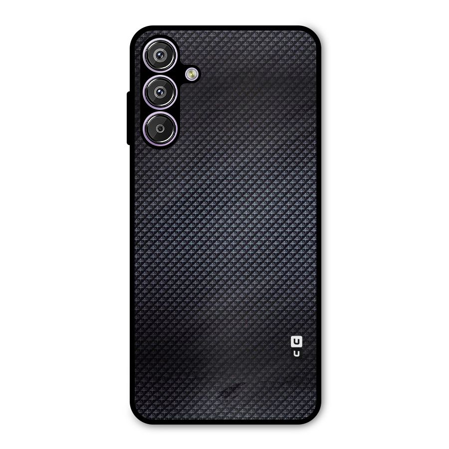 Black Diamond Metal Back Case for Galaxy M15