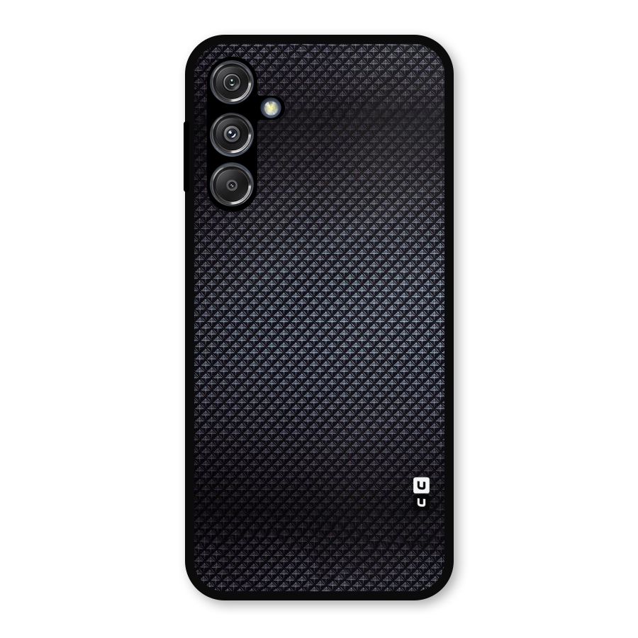 Black Diamond Metal Back Case for Galaxy M34 5G