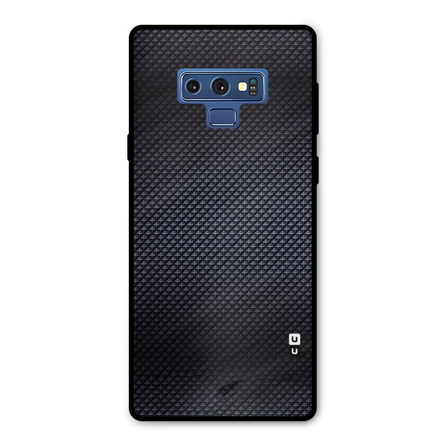 Black Diamond Metal Back Case for Galaxy Note 9