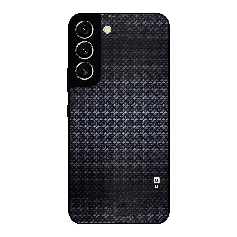 Black Diamond Metal Back Case for Galaxy S22 5G