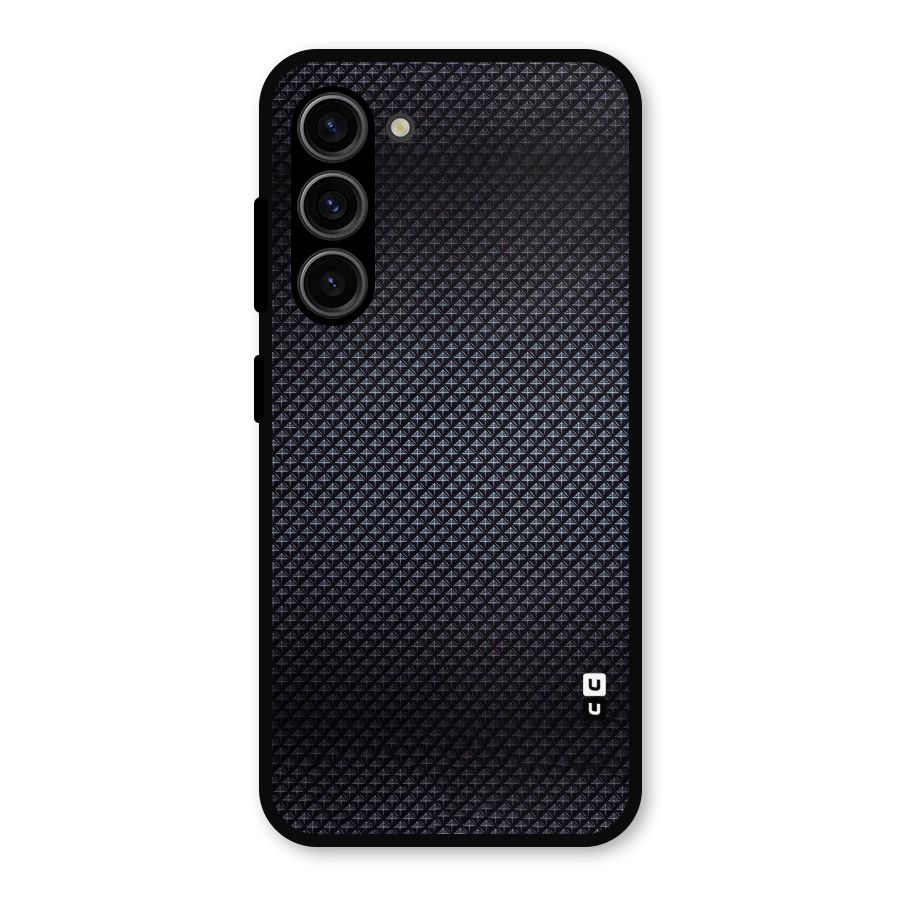 Black Diamond Metal Back Case for Galaxy S23