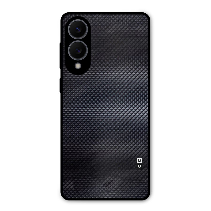 Black Diamond Metal Back Case for Galaxy S25 Edge