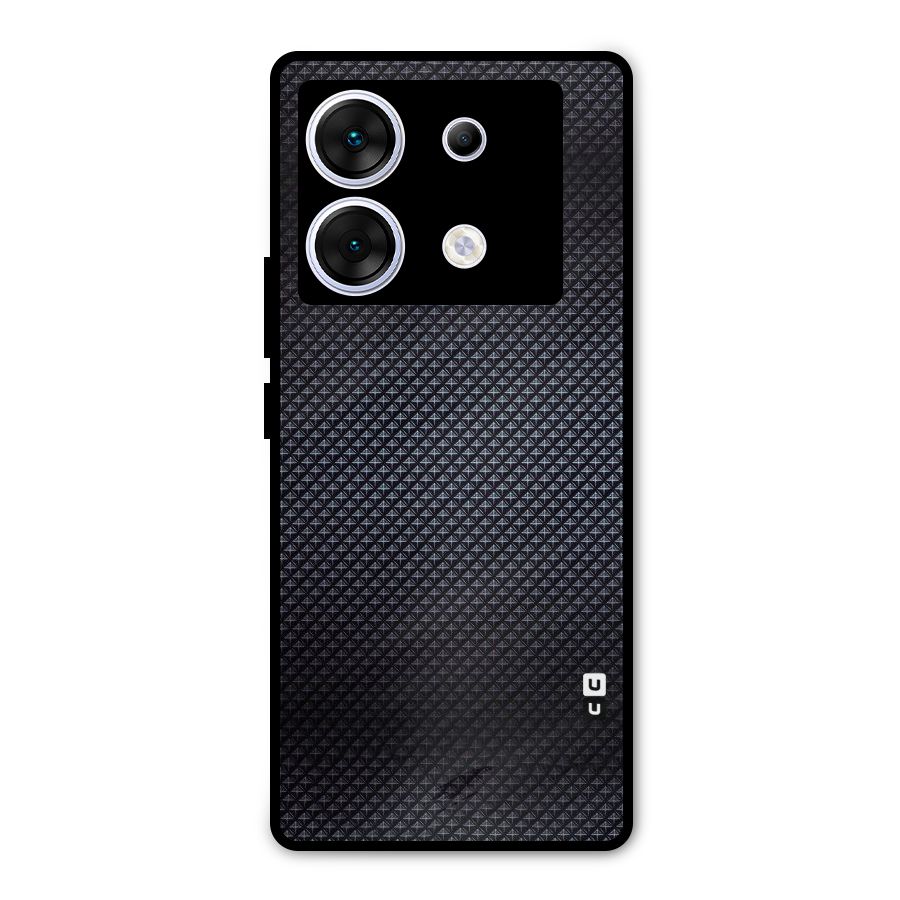 Black Diamond Metal Back Case for Infinix Zero 30 5G