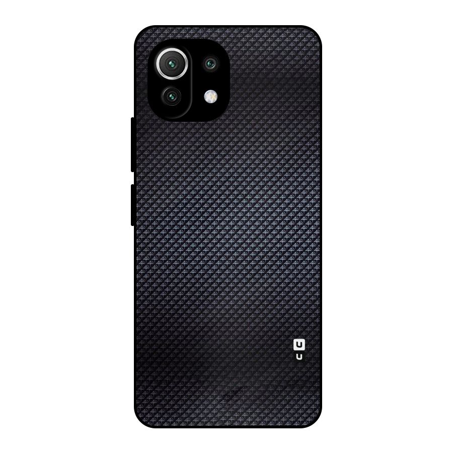 Black Diamond Metal Back Case for Mi 11 Lite NE 5G