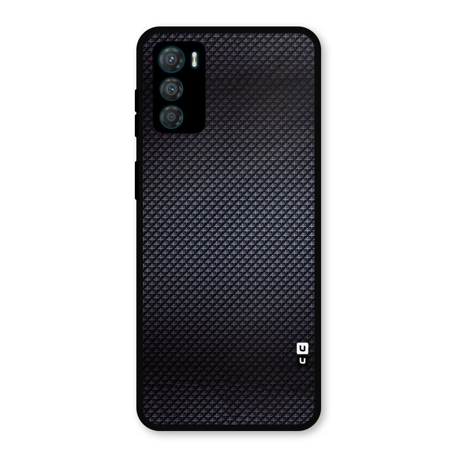 Black Diamond Metal Back Case for Moto G42