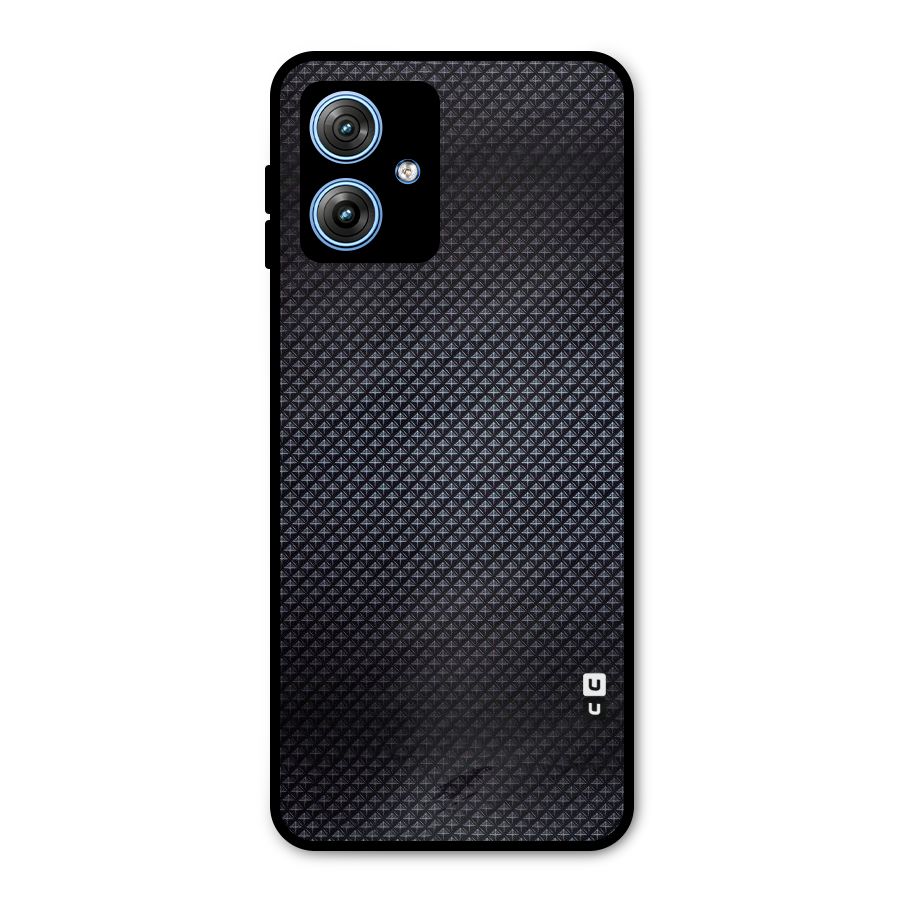 Black Diamond Metal Back Case for Moto G54