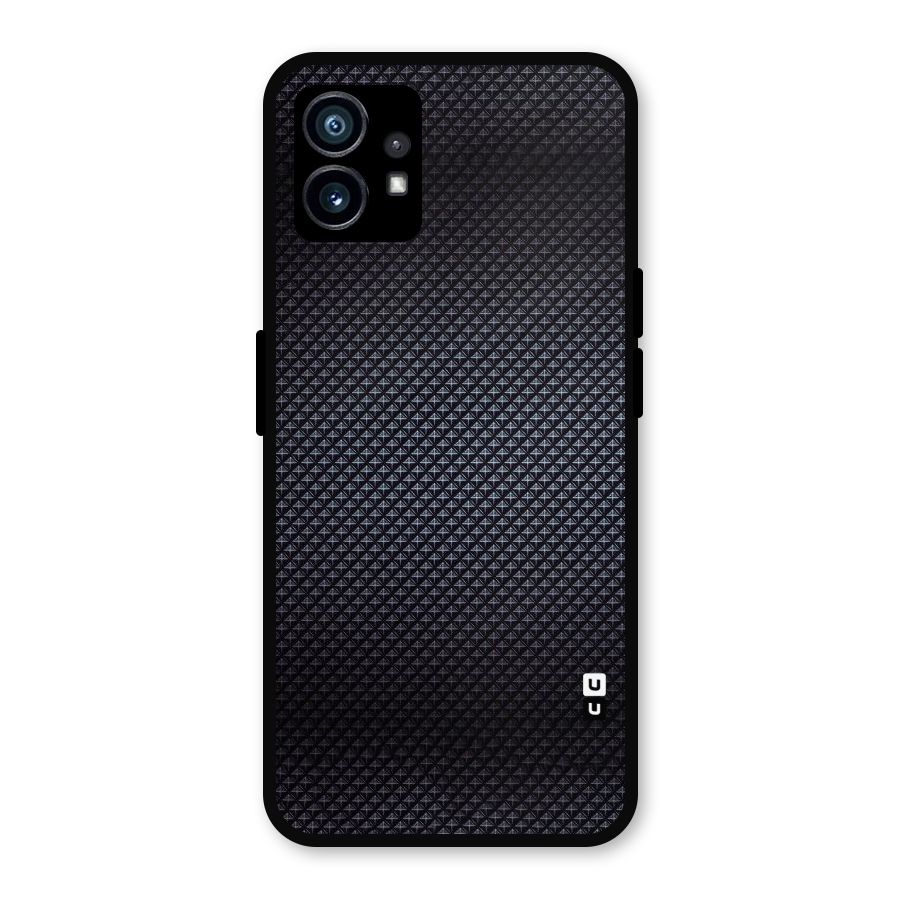 Black Diamond Metal Back Case for Nothing Phone 1