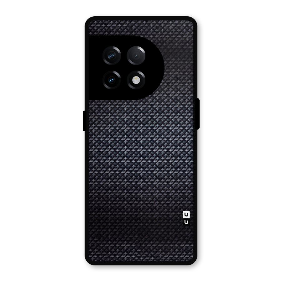 Black Diamond Metal Back Case for OnePlus 11R