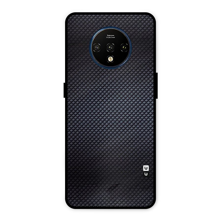 Black Diamond Metal Back Case for OnePlus 7T