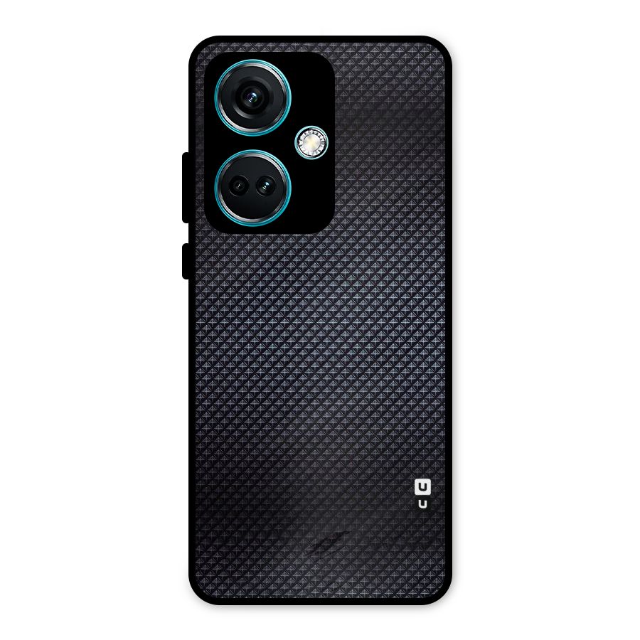 Black Diamond Metal Back Case for OnePlus Nord CE 3 5G