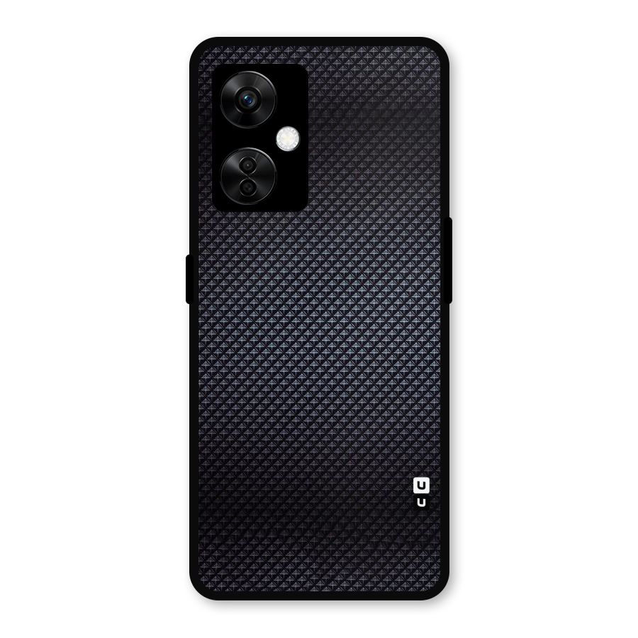 Black Diamond Metal Back Case for OnePlus Nord CE 3 Lite