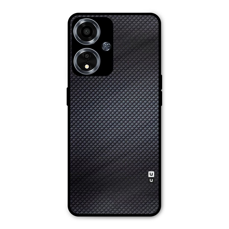 Black Diamond Metal Back Case for Oppo A59