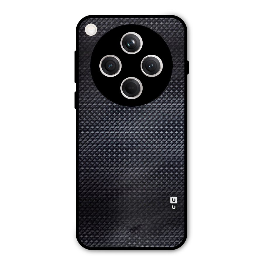 Black Diamond Metal Back Case for Oppo Find X8