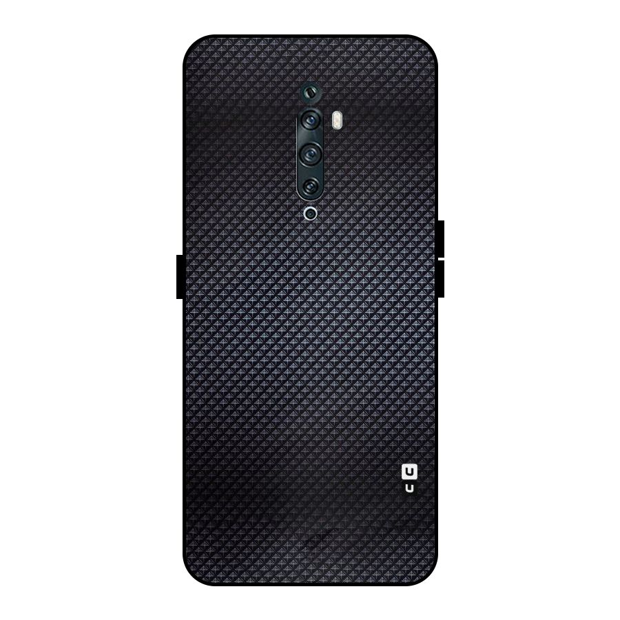 Black Diamond Metal Back Case for Oppo Reno2 Z